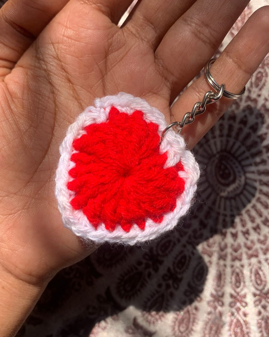 Heart Keyring